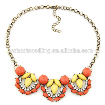 Top sell metal necklace old fashioned necklaces